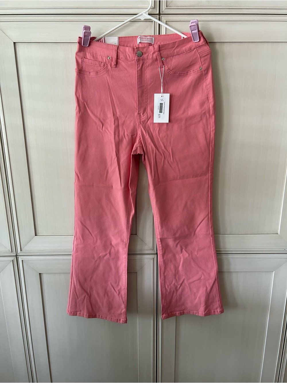 Discount Divas Pink High-Rise Stretch Jeans (1X)